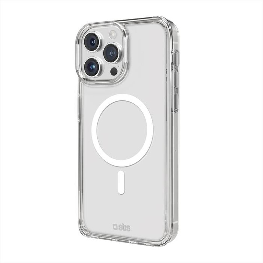 "SBS - Cover TELIGMAGIP1567PT per iPhone 15 Pro Max-Trasparente"