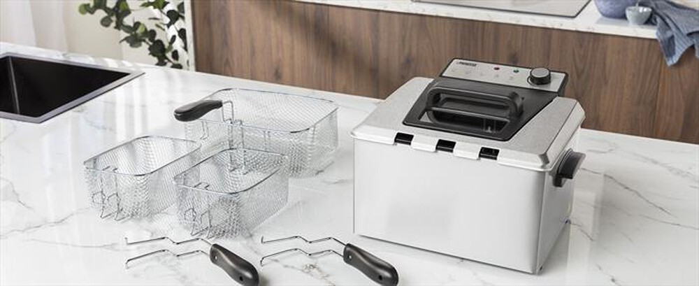 Immagine del prodotto PRINCESS - Friggitrice a olio 5lt 185000-NERO/ACCIAIO