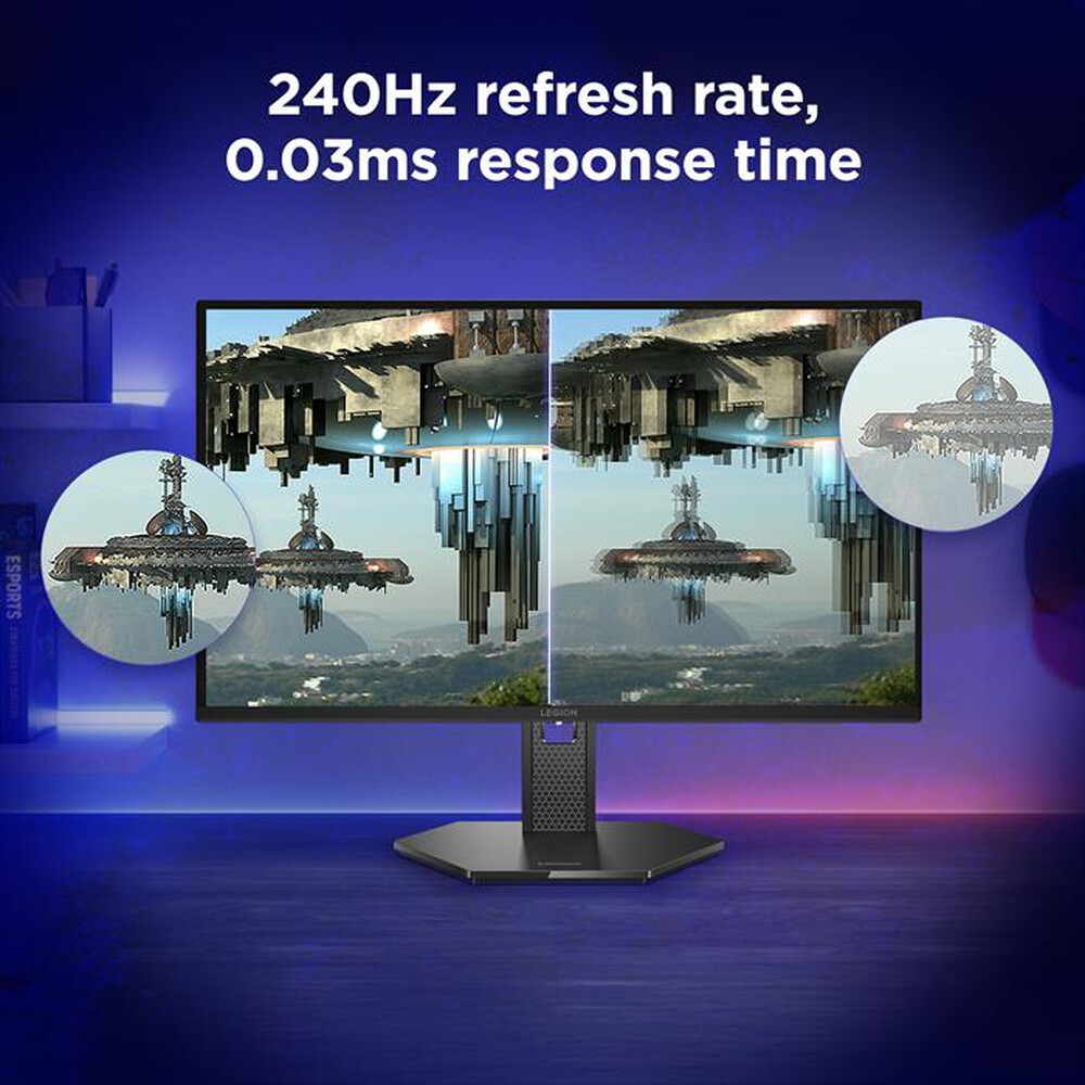 Immagine del prodotto LENOVO - Monitor OLED 26,5" LEGION 27Q-10 OLED 67E1GAC1IT-Black