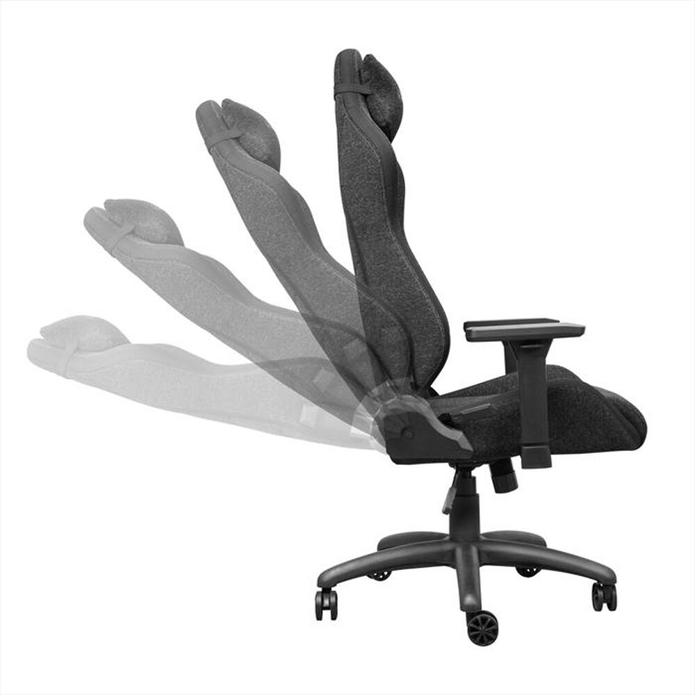 Immagine del prodotto TRUST - Sedia da gaming comoda in tessuto GXT723 RUYA-Grey