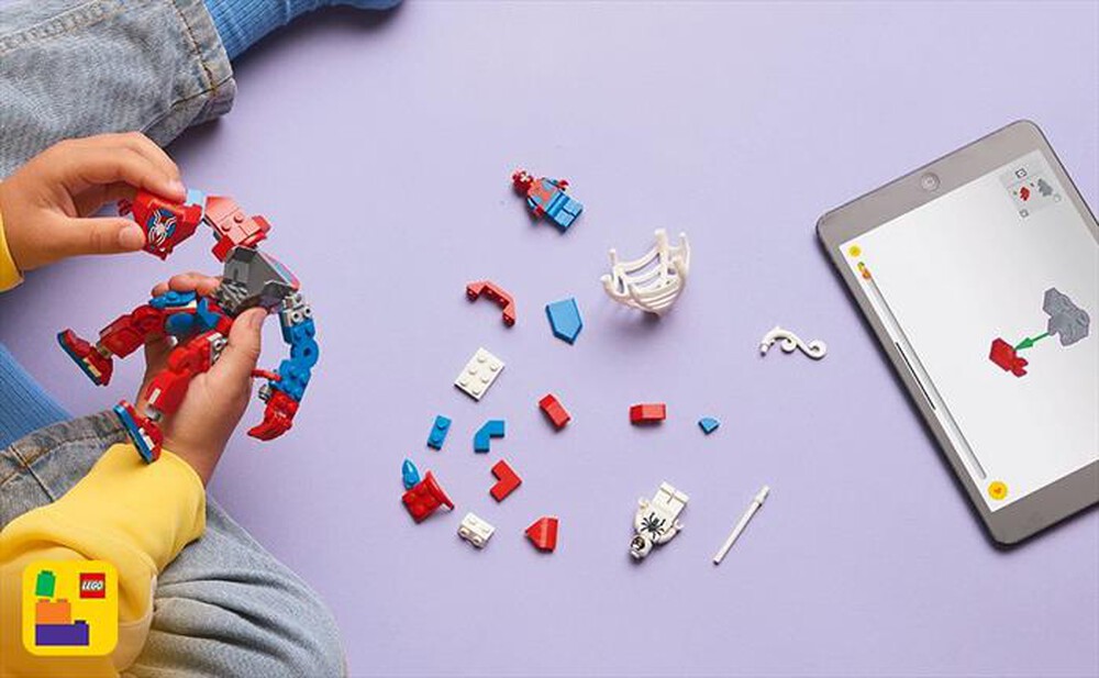 Immagine del prodotto LEGO - SUPER HEROES Mech SpiderMan contro AntiVenom 76308