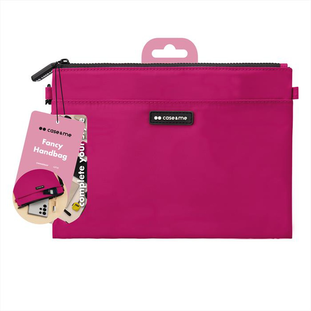 "CASEME - Handbag nylon CMHANDBAGF-Fucsia"