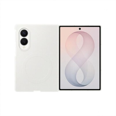 SAMSUNG - Custodia Silicone Magnet per Galaxy Galaxy Z Fold8-White
