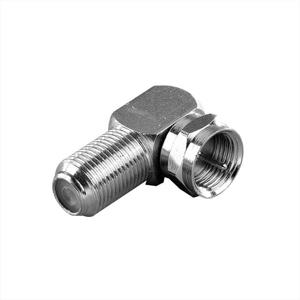 Immagine del prodotto SBS - F-angled adaptor,1pcs,F-plug-F-socket-Argento