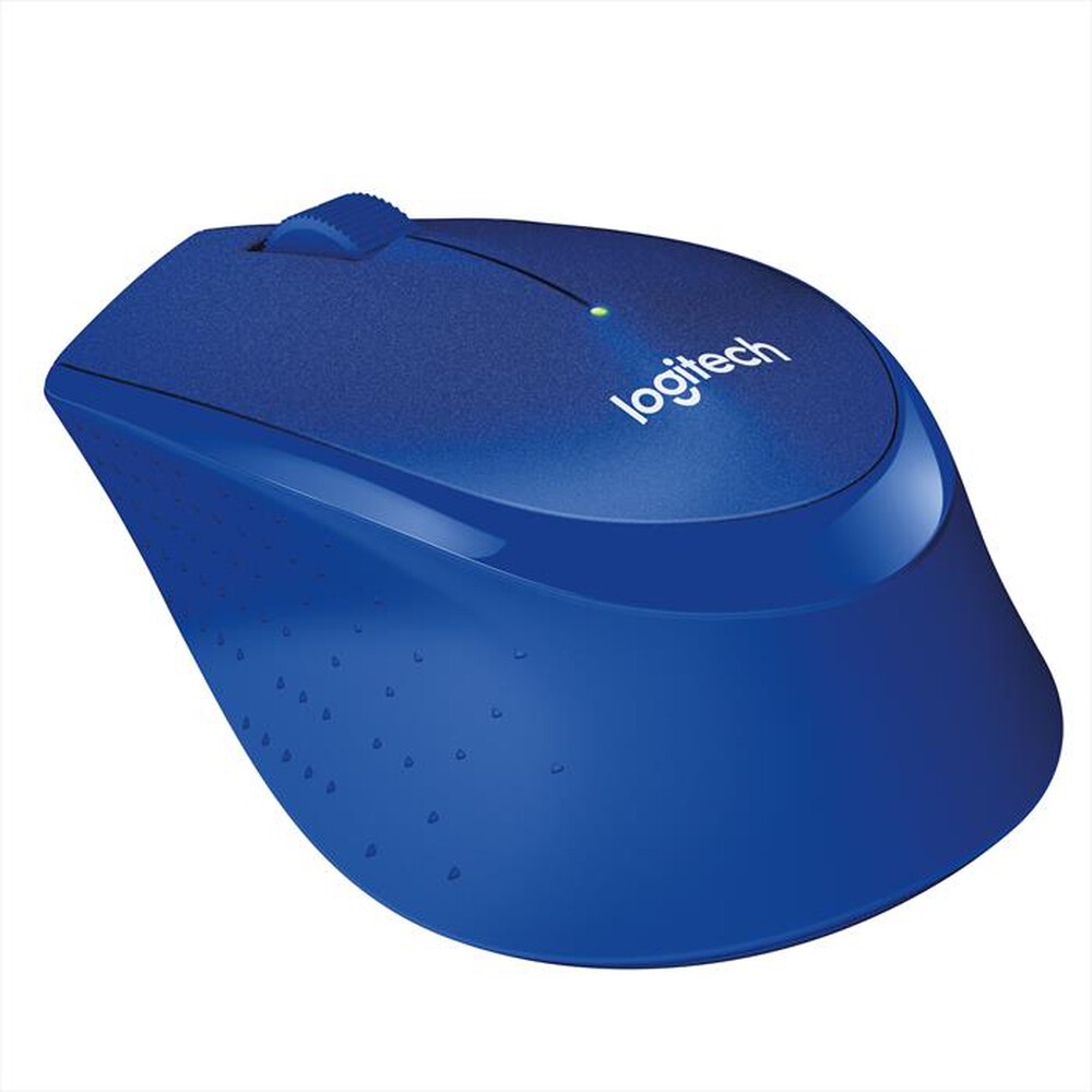 "LOGITECH - M330 SILENT PLUS BLU-Blu"