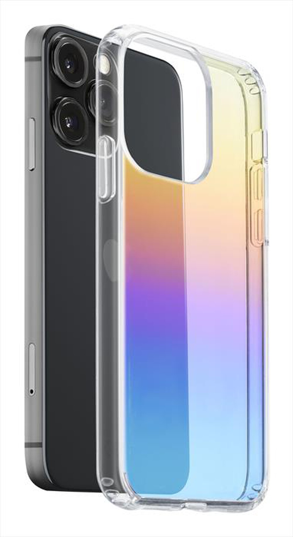 "CELLULARLINE - Cover PRISMA per iPhone 14 Pro-Transparent"