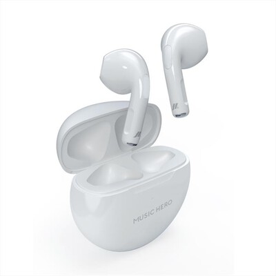 SBS - Auricolare Semi in ear Case 200 mAh-Bianco
