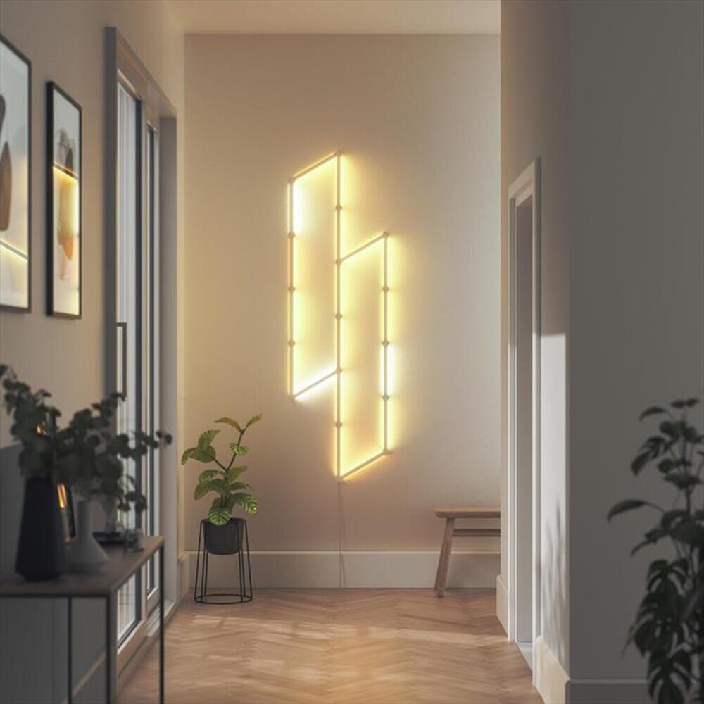"NANOLEAF - Lampada muro LINES STARTER KIT + ESPANSIONE - 12PK"