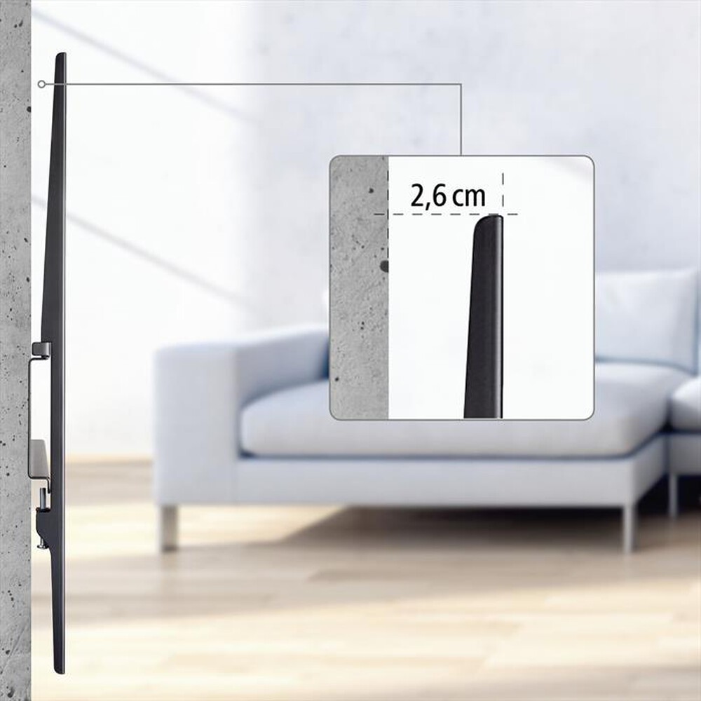 "HAMA - Supporto TV LCD 100 Kg-NERO"