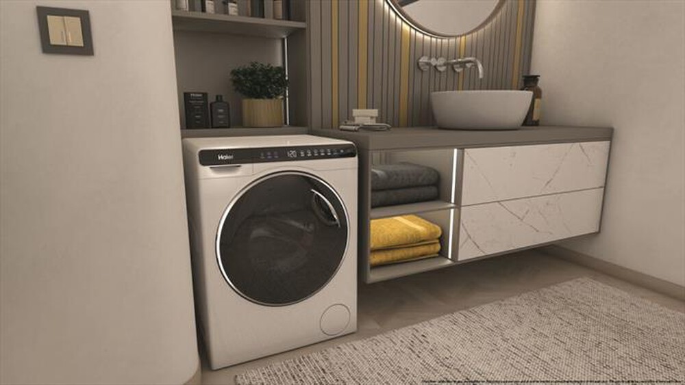 "HAIER - Lavatrice HW50-BP12307-S 5 Kg Classe A-Bianco"