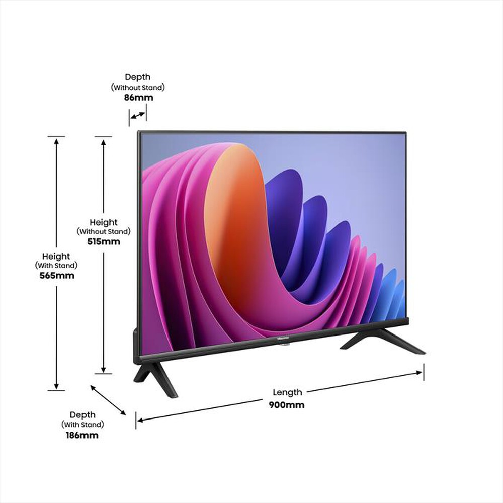 "HISENSE - Smart TV Q-LED FHD 40\" 40A59NQ-NERO"