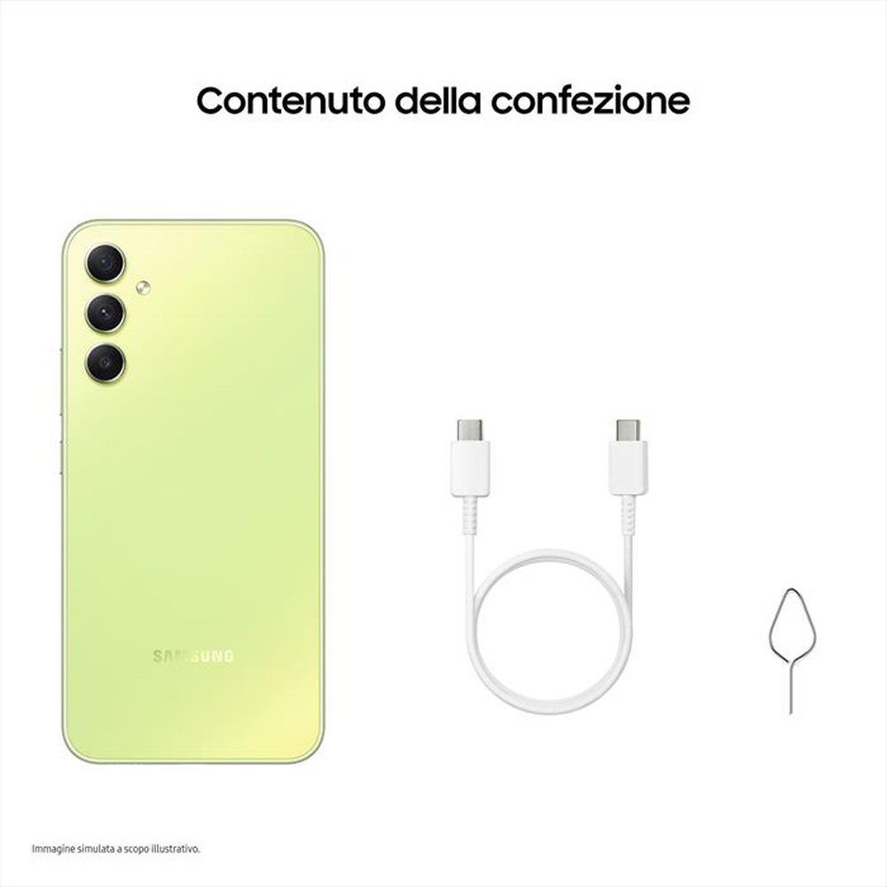 "SAMSUNG - GALAXY A34 5G 128GB-Awesome Lime"