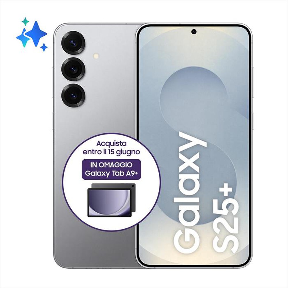 "SAMSUNG - Smartphone Galaxy S25+ 512GB-Silver Shadow"