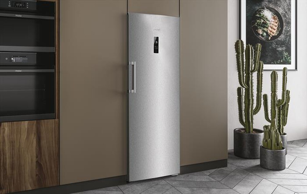 "HAIER - Congelatore verticale H2F-220SF Classe F 226 lt-Grigio"