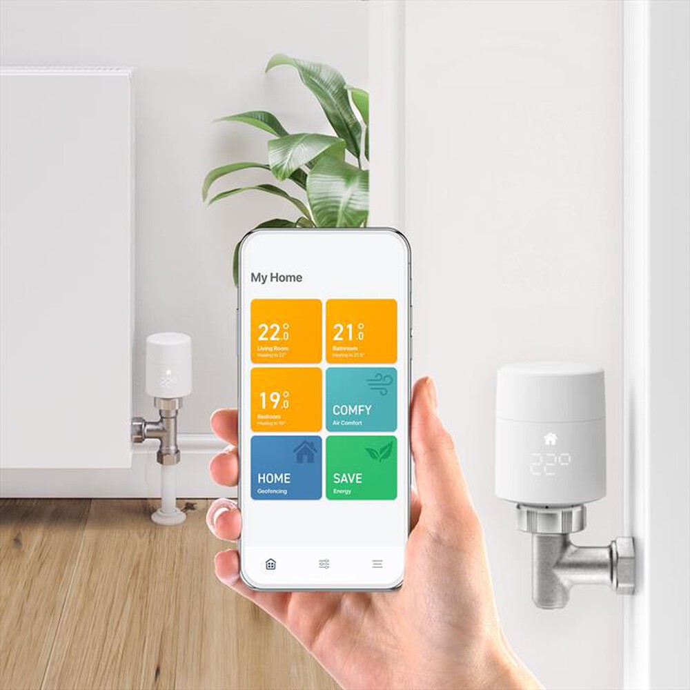 Immagine del prodotto TADO - Testa Termostatica Intelligente V3+ Kit di Base-White