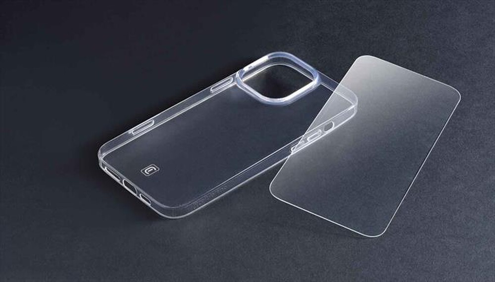 Immagine del prodotto CELLULARLINE - Cover case PROTECTION KIT per iPhone 16 Pro-Transparent