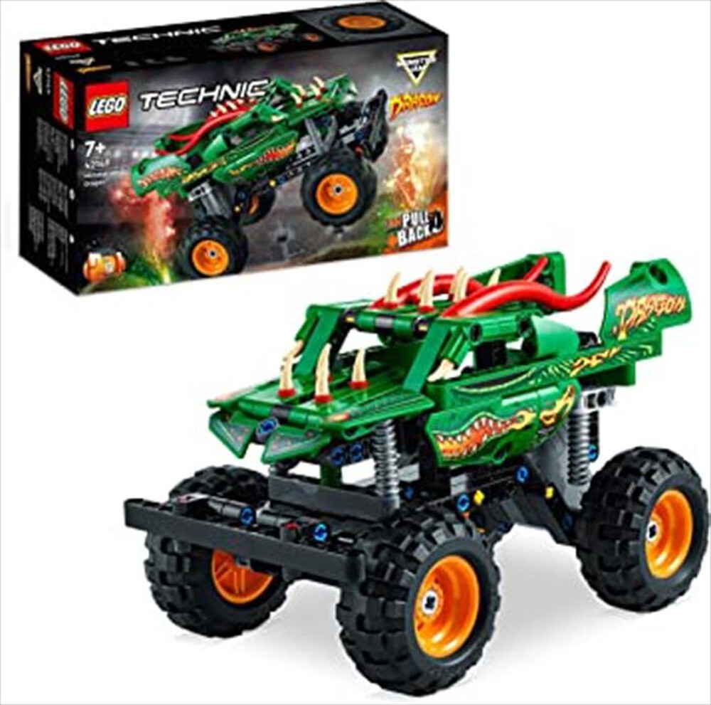 "LEGO - TECHNIC Monster Jam Dragon - 42149-Multicolore"