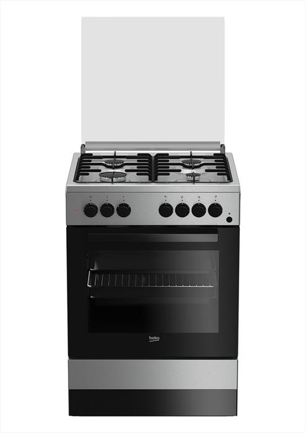"BEKO - Cucina a gas FSE62110DX Classe A-Inox"