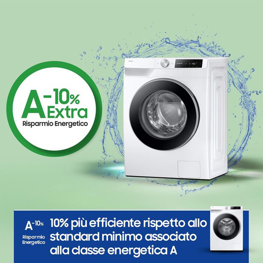 "SAMSUNG - Lavatrice WW90DG6U25LEU3 9 Kg Classe A-bianco"