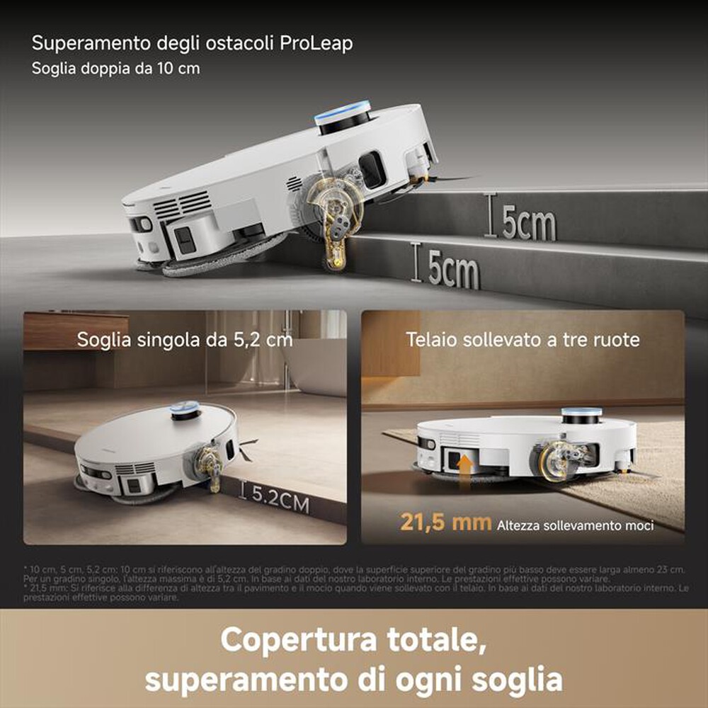 Immagine del prodotto DREAME - Aspirapolvere robot X60VIM PRO ULTRA COMPLETE-Bianco