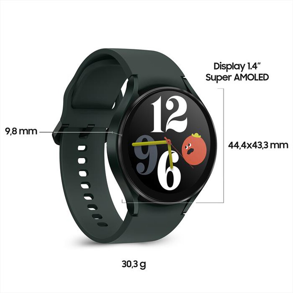 "SAMSUNG - GALAXY WATCH4 44MM BT-Green"