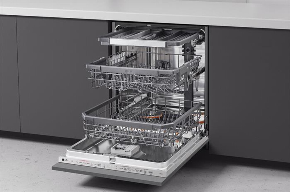 Immagine del prodotto LG - Lavastoviglie QUADWASH DB365TXS Classe B 10coperti-Acciaio inossidabile