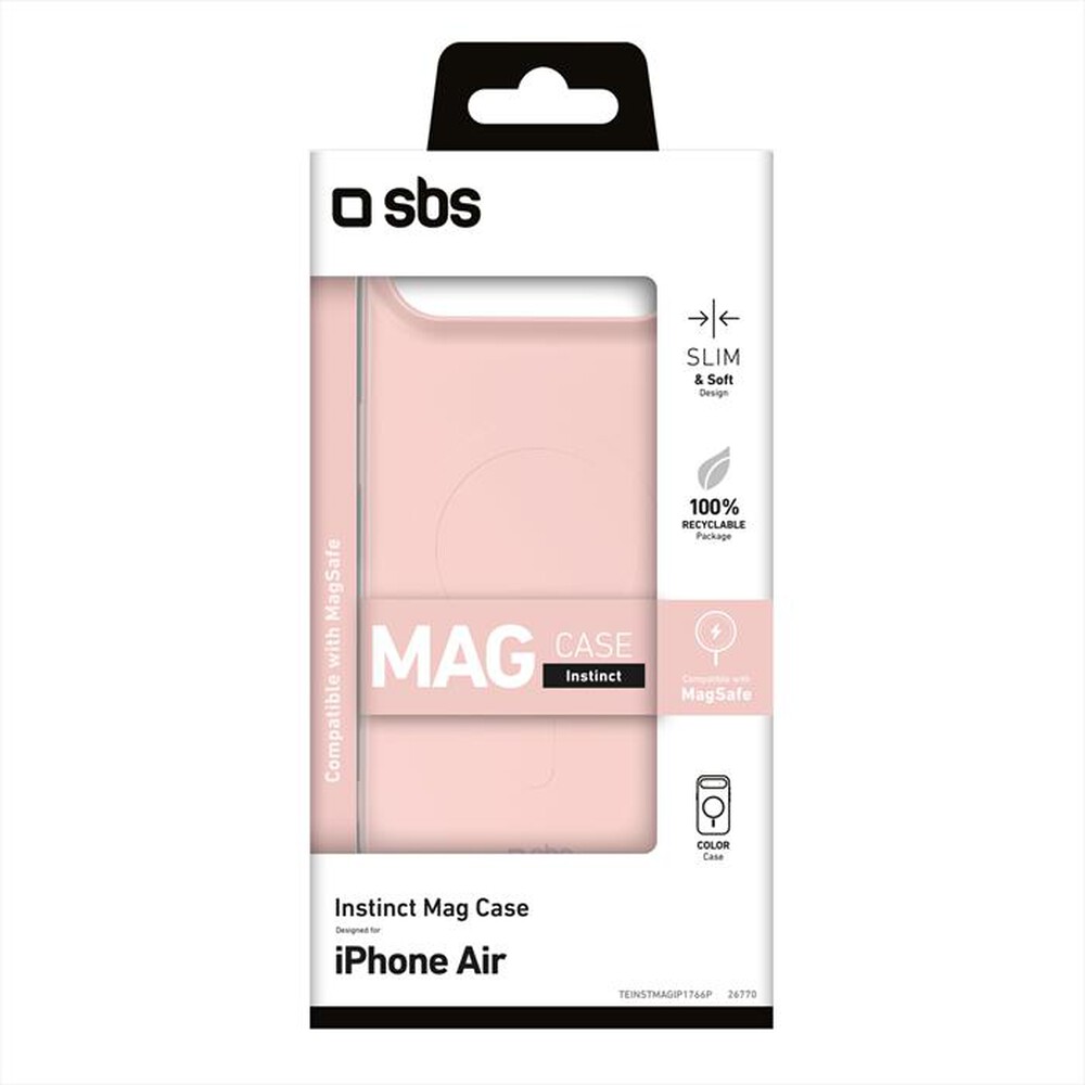 Immagine del prodotto SBS - Cover Instinct Mag per iPhone 17 Air-Rosa