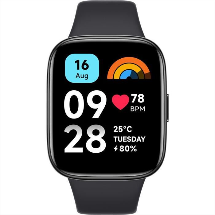 XIAOMI Smartwatch REDMI WATCH 3 ACTIVE Nero Euronics