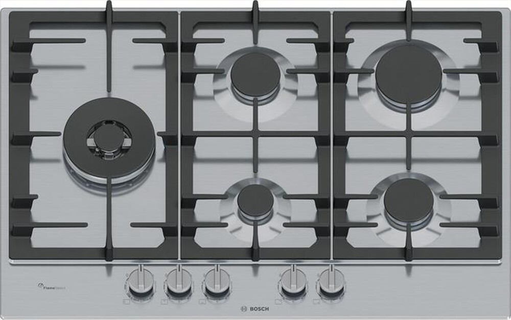 "BOSCH - Piano cottura a gas PCS7A5I90 75 cm-Inox"