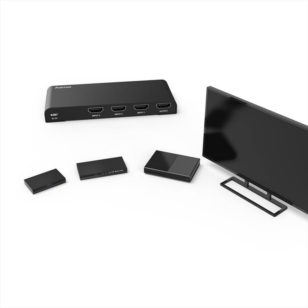 "HAMA - SWITCH HDMI 3/4K-Nero"