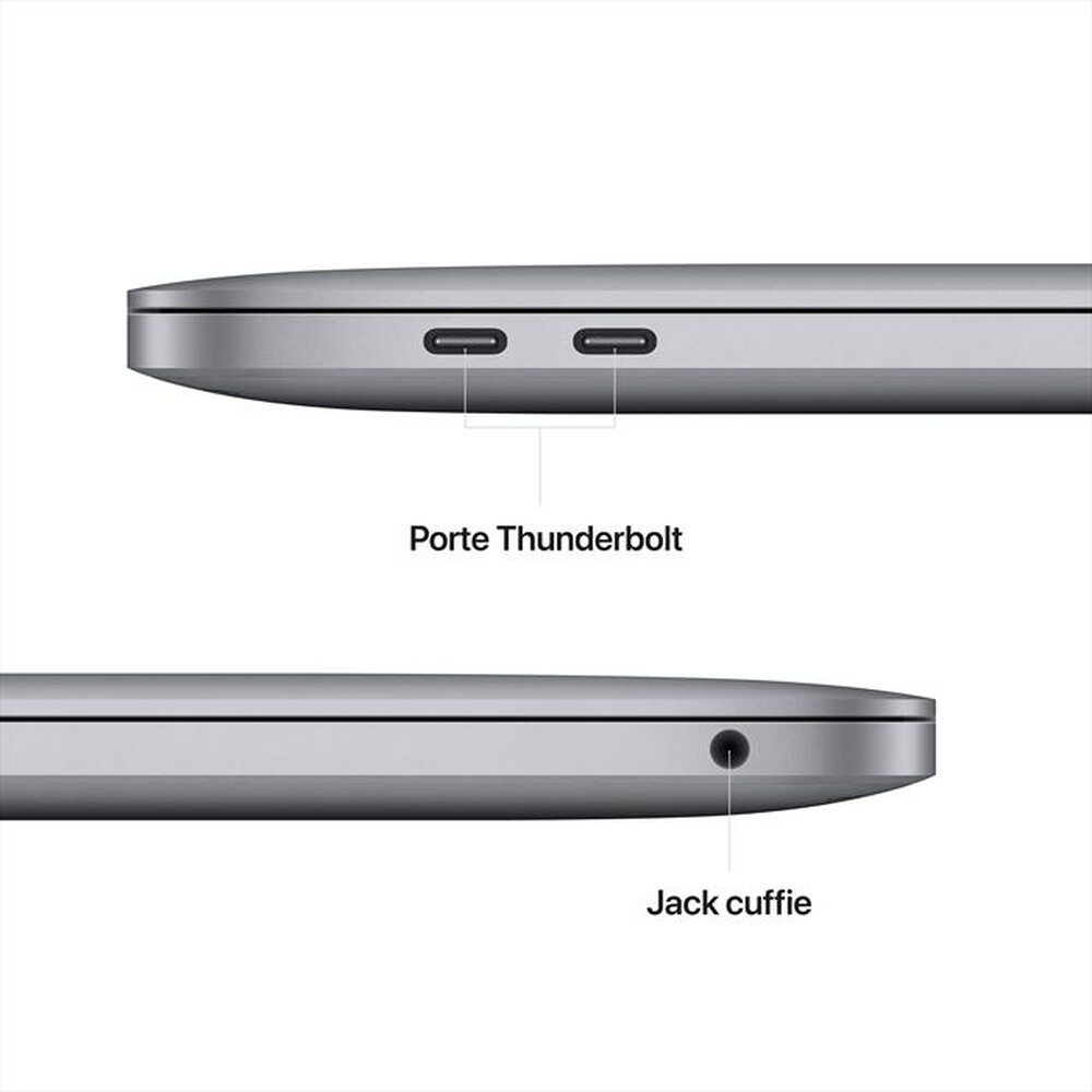 Immagine del prodotto APPLE - MacBook Pro 13" M2 8-coreCPU 10-coreGPU 512GB SSD-Grigio Siderale