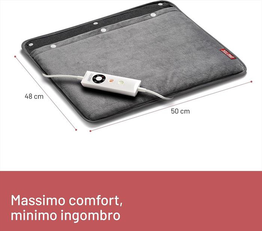 "IMETEC - Scaldapiedi INTELLISENSE FEET-Grigio"