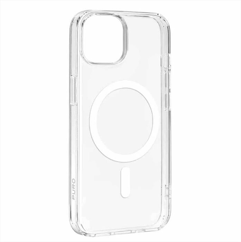 "PURO - Cover Lite Mag iPhone 15 Plus PUIPC1567LITEMAGTR-Trasparente"