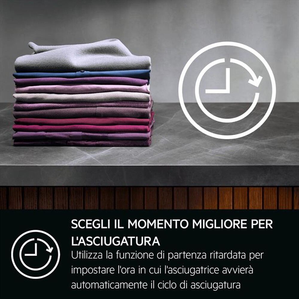 Immagine del prodotto AEG - Asciugatrice TR7HE9C 9 Kg Classe C-Bianco