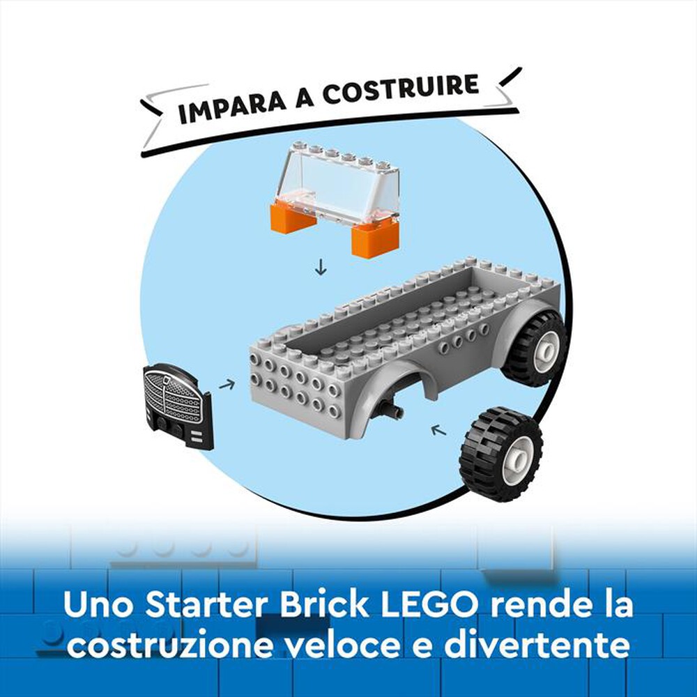Immagine del prodotto LEGO - CITY Autogr&ugrave; e officina auto sportive 60435