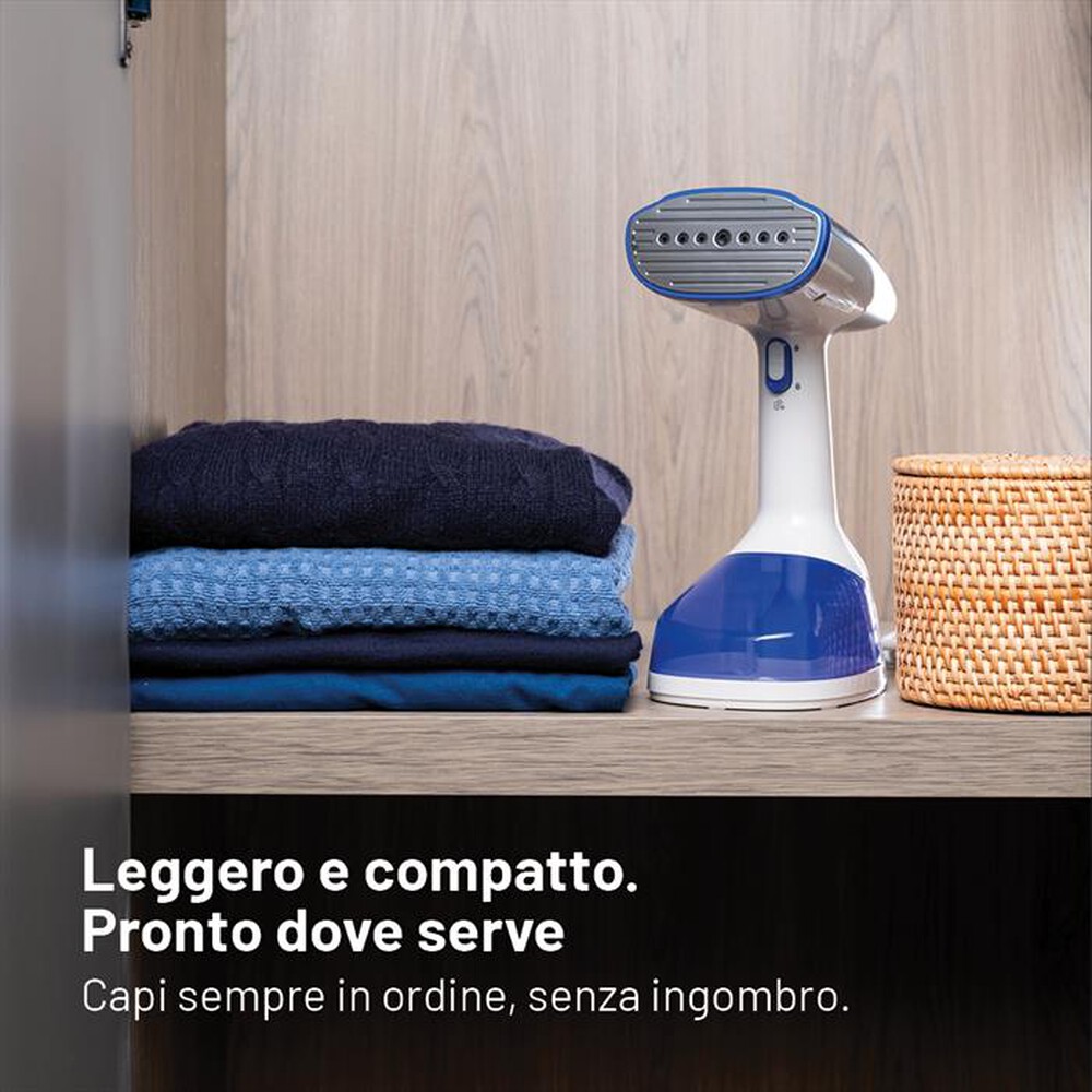 Immagine del prodotto IMETEC - Ferro da stiro verticale STEAM EASY EXPRESS-Bianco, grigio, blu