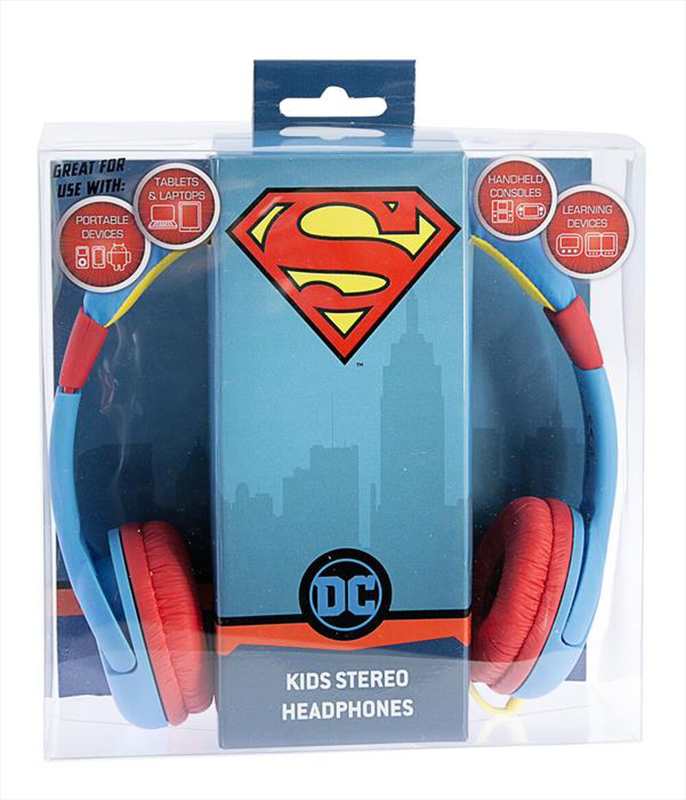 "OTL - SUPERMAN JUNIOR HEADPHONES"