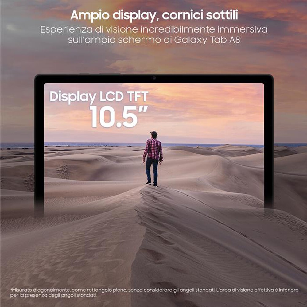 "SAMSUNG - GALAXY TAB A8 WIFI 64GB-Gray"