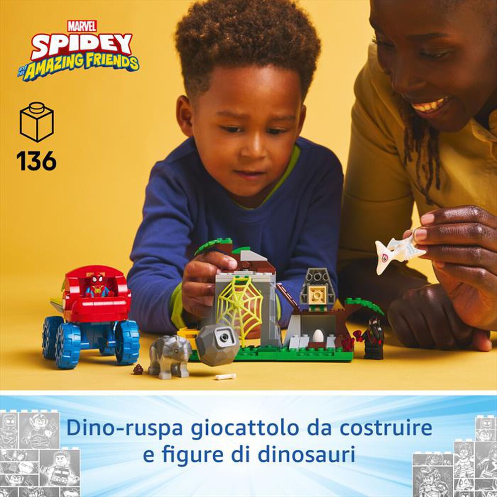 Immagine del prodotto LEGO - SPIDEY Team SPIDEY: salvataggio su dinoruspa 11199