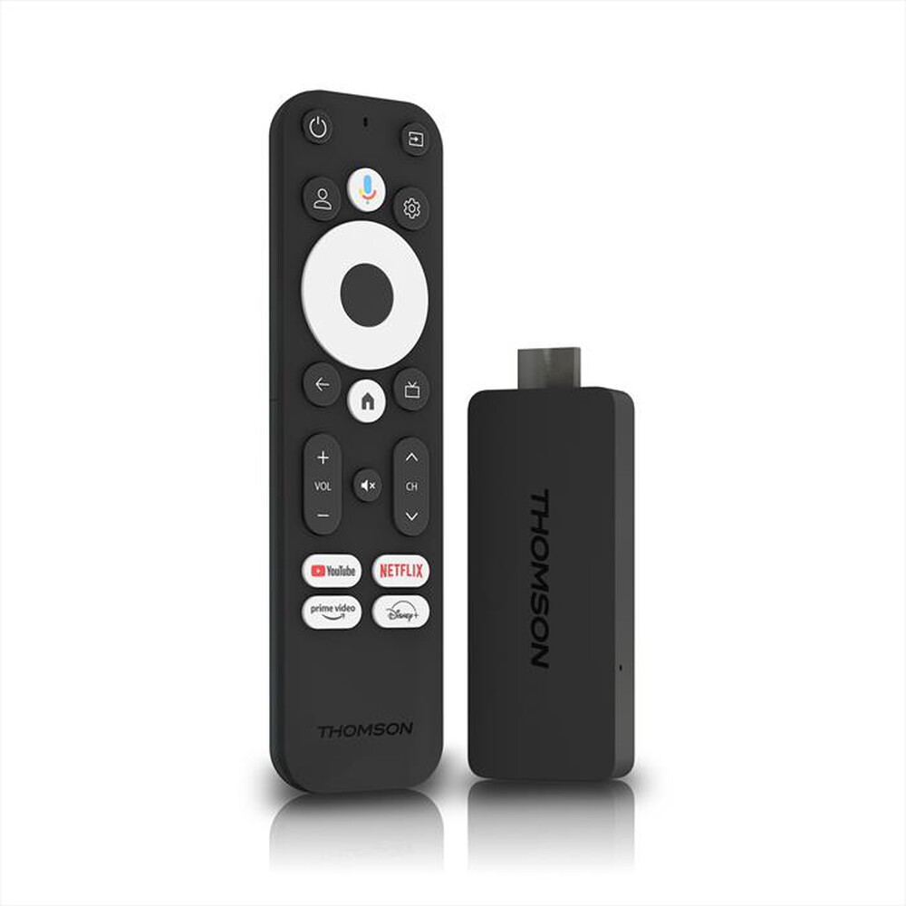 Immagine del prodotto THOMSON - STREAMING STICK UHD TELECOMANDO PORTATILE 140G-nero
