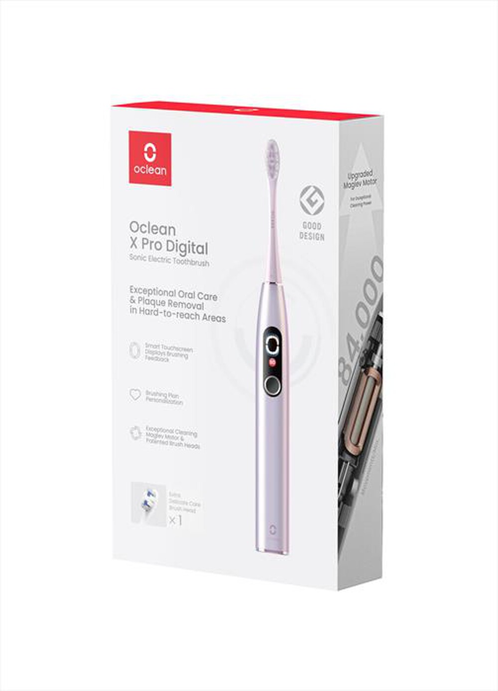 "OCLEAN - Spazzolino elettrico X PRO DIGITAL-Purple"