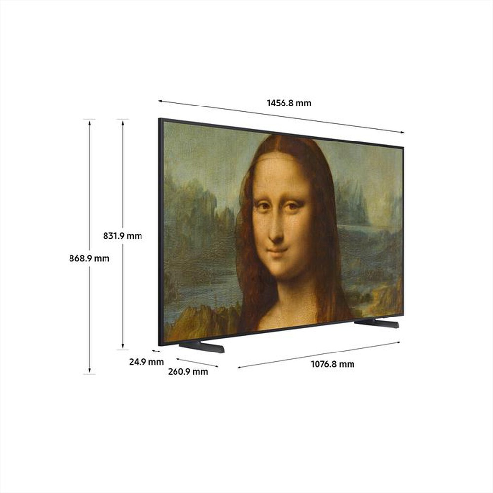 "SAMSUNG - Smart TV The Frame 4K 65” 65LS03B-Black"