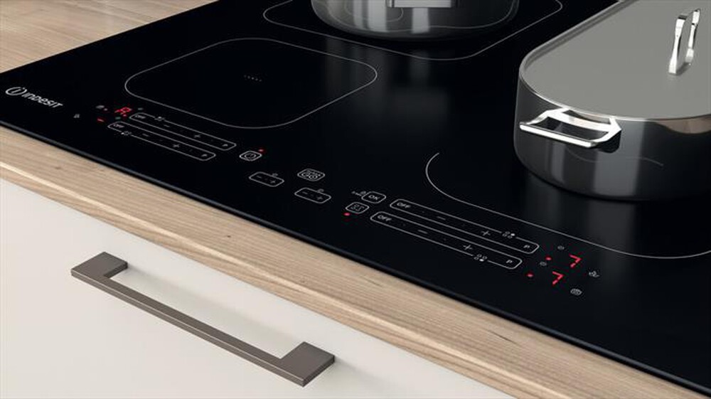 Immagine del prodotto INDESIT - Piano cottura induzione IB 65B60 NE 59 cm-Nero