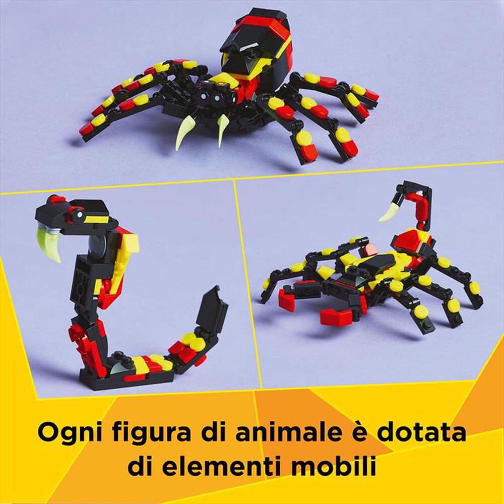 Immagine del prodotto LEGO - CREATOR Animali selvatici ragno trasformista 31159