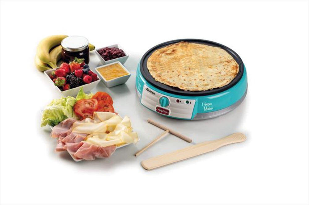 "ARIETE - 0202 Party Time Macchina per crepes-celeste"