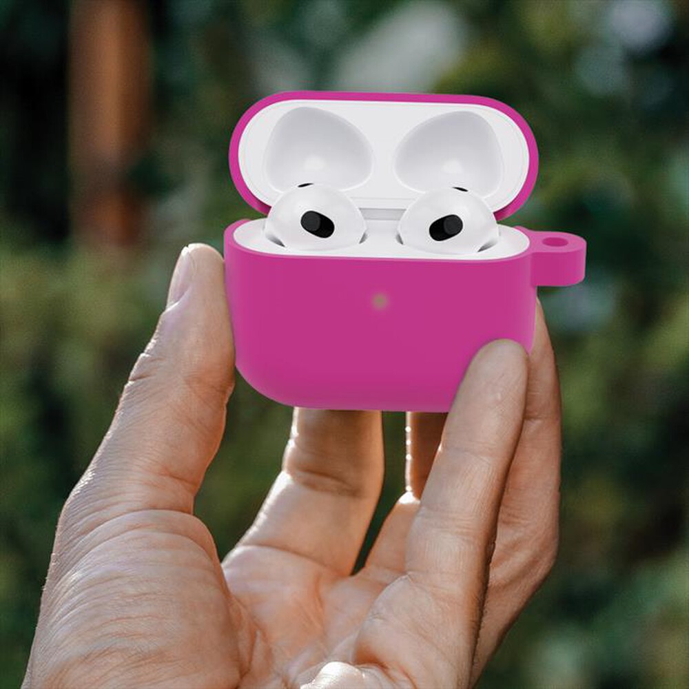 "UAG - CUSTODIA PER AIRPODS TERZA GENERAZIONE-rosa"