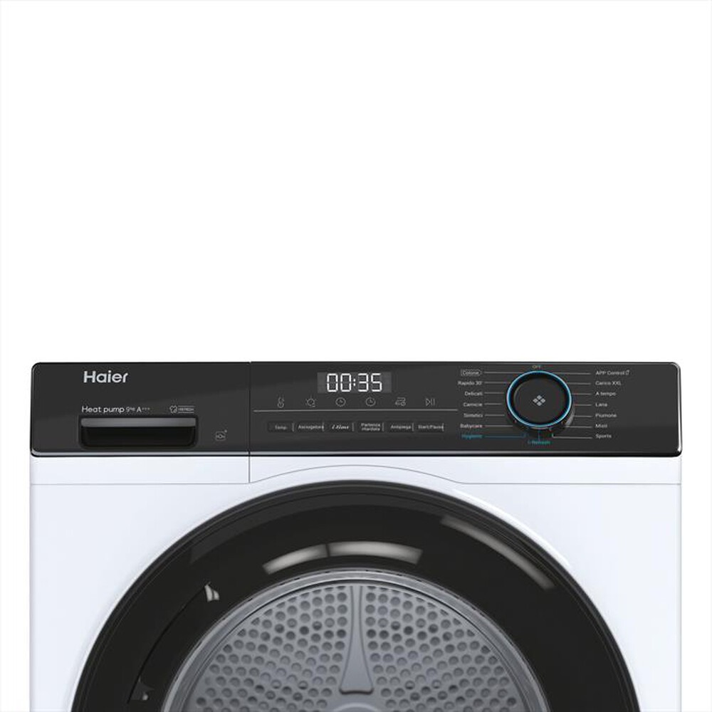 "HAIER - Asciugatrice HD90-A3939E-IT 9 Kg Classe A+++-Bianco"