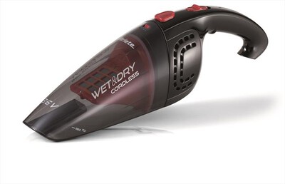 ARIETE - 2474 Wet & Dry Aspirabriciole senza fili-Nero, Viola