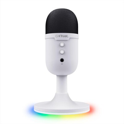 TRUST - Microfono gaming USB GXT234W YUNIX-White