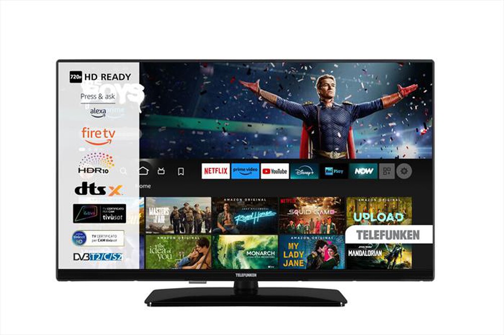 Immagine del prodotto TELEFUNKEN - TV LED HD READY 32" TE32759B50V4D-Nero